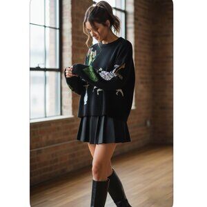 Oversized Monse  motif-embroidered wool jumper size L NEW